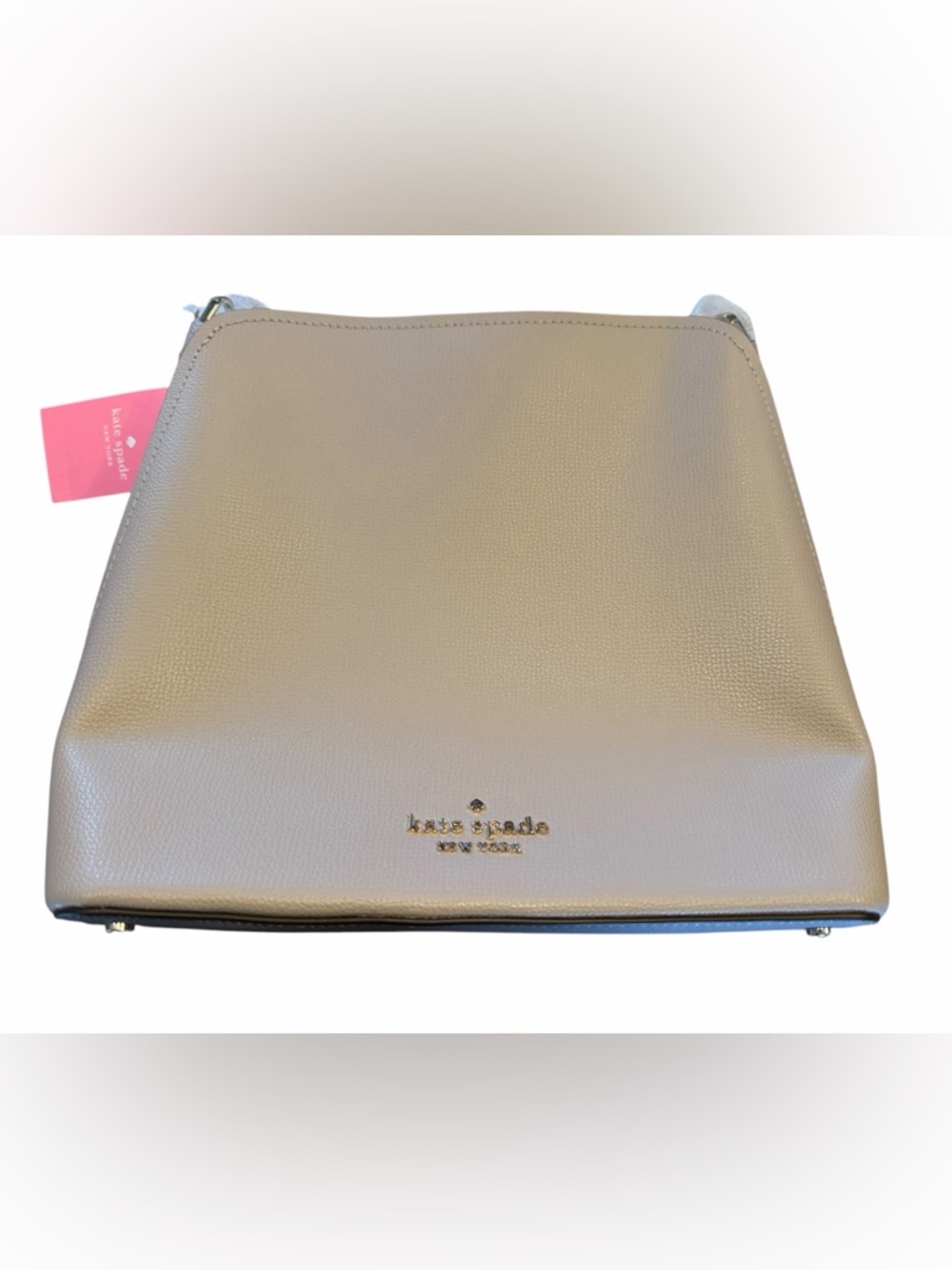 Kate Spade Pebbled Leather Bag in Taupe